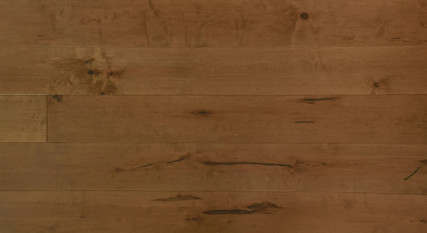 7-1/2" x 3/4" Leo Hand Scraped, Distressed Maple Engineered Flooring - Grandeur