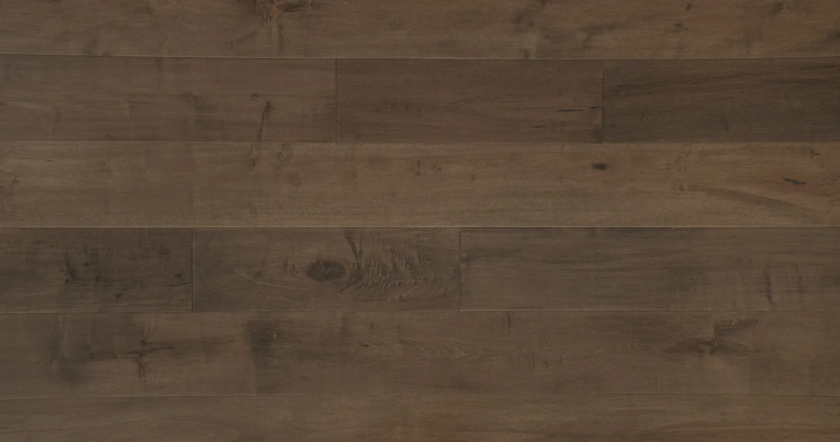 7-1/2" x 3/4" Scorpio Hand Scraped, Distressed Maple Engineered Flooring - Grandeur