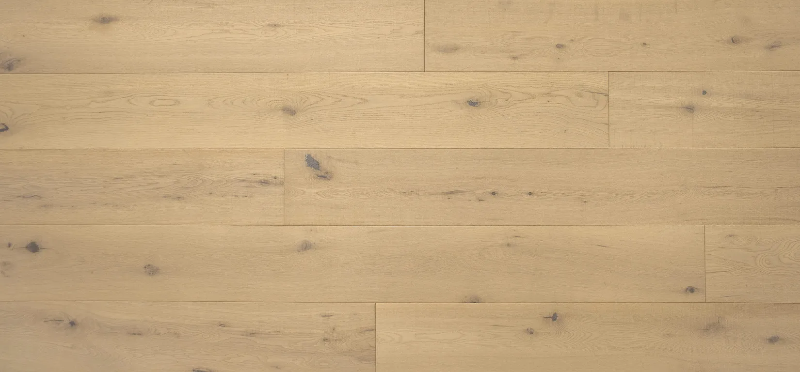 7-1/2" x 3/4" Cliff Smoked, Saw Marked White Oak Engineered Flooring - Grandeur