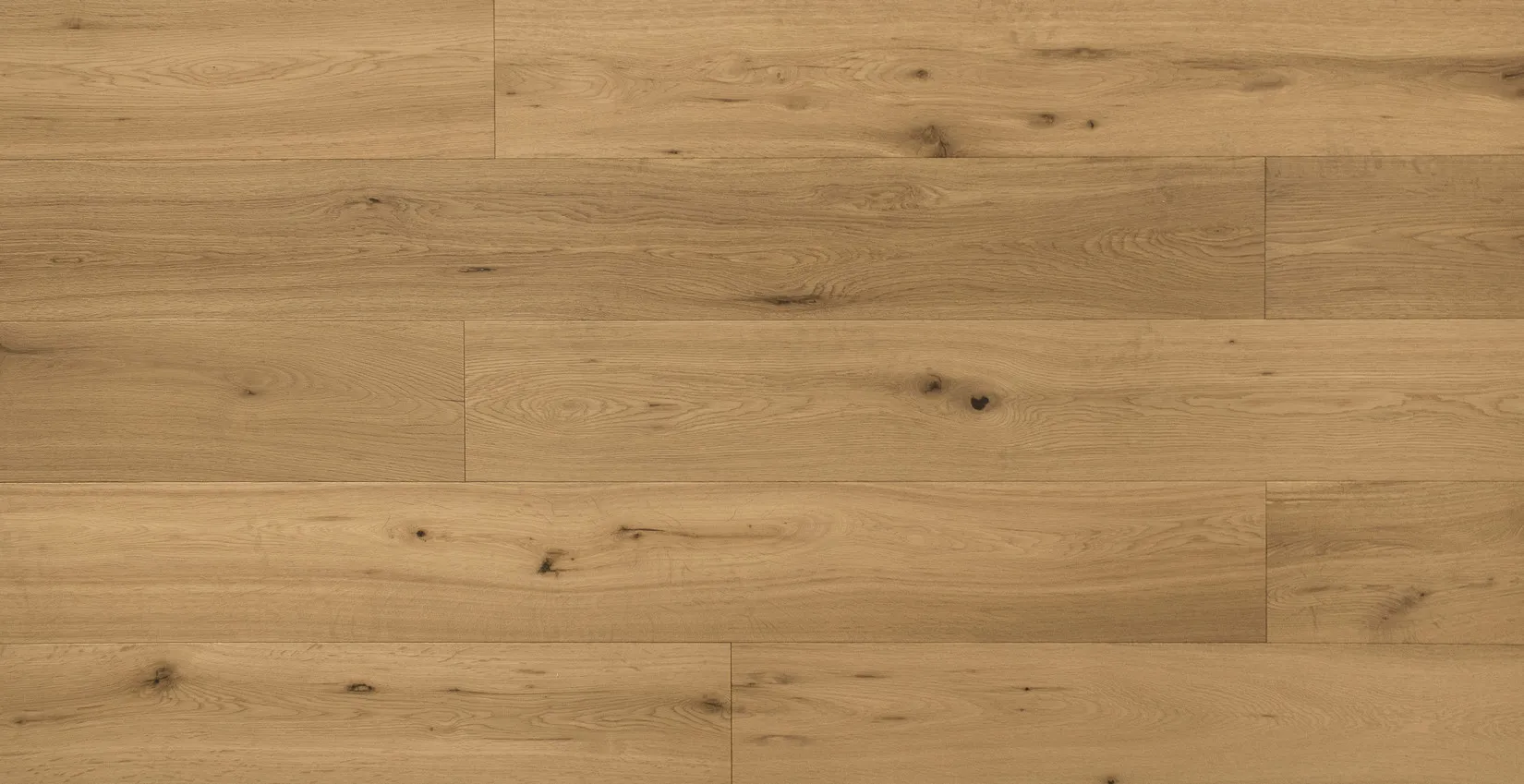 7-1/2" x 3/4" Nordic Sand Smoked, Brushed White Oak Engineered Flooring - Grandeur