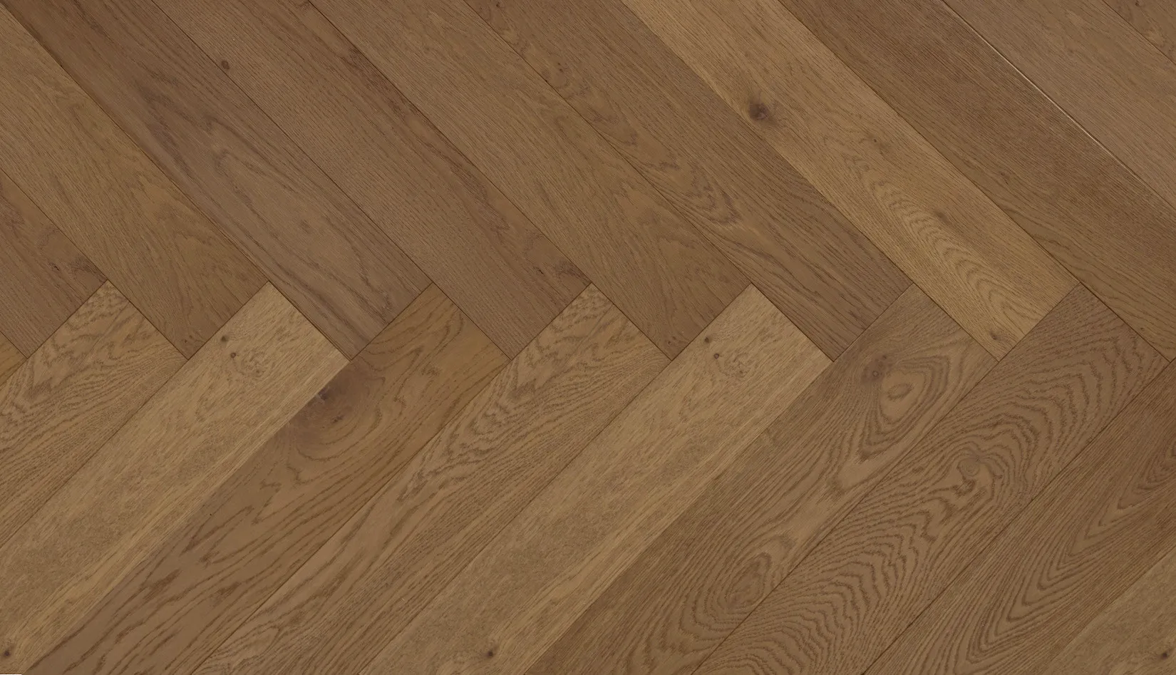 5" x 3/4" x 24" Pando Smoked, Brushed White Oak Engineered Flooring - Grandeur
