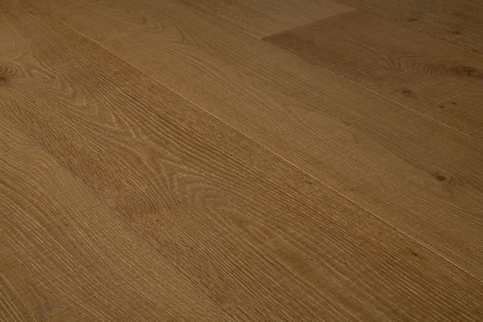 9-1/2" x 3/4" x 86" Whistler Reactive Stain White Oak Engineered Flooring - Grandeur