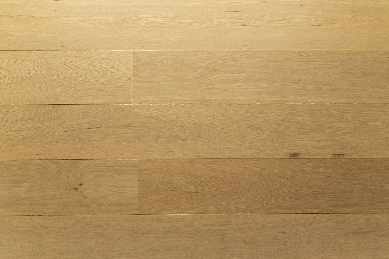 7-1/2" x 3/4" Morocco Sand Smooth White Oak Engineered Flooring - Grandeur