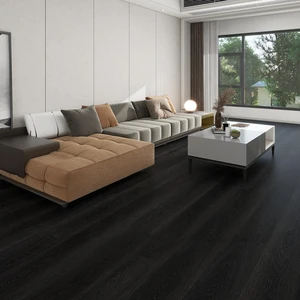 Image 2 of Grandeur Supreme X Ebony Eclipse 10mm Click Lock Vinyl Flooring sold at Floors & Baths Pro's