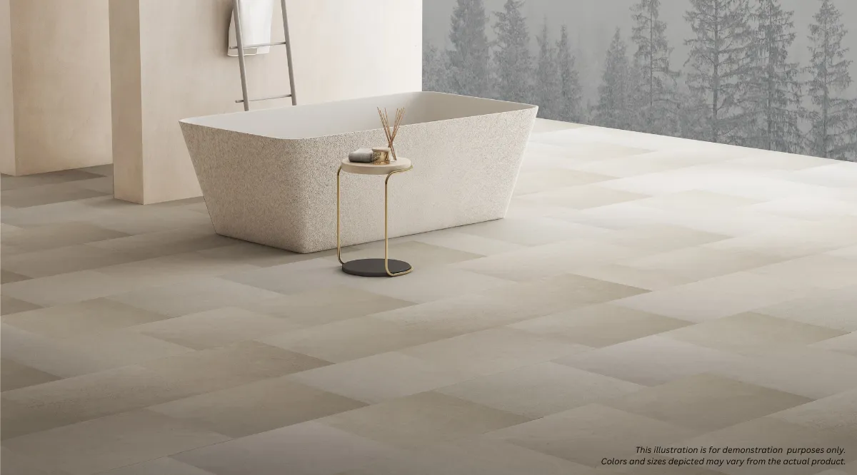 Grandeur Ultimate Skyline 12"x24"x5.0mm Glue Down Vinyl Flooring