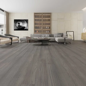 Image 2 of American Oak 5 Collection Click - Smoke Grey Hardwood | Vidar sold at Floors & Baths Pro's