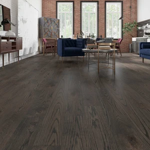 Image 2 of American Oak 5 Collection Click - Coffee Hardwood | Vidar sold at Floors & Baths Pro's