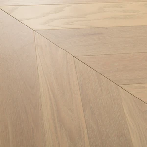 Image 2 of American Oak Chevron Collection - Naked Oak Hardwood | Vidar sold at Floors & Baths Pro's