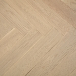Image 2 of American Oak Herringbone Collection - Naked Oak Hardwood | Vidar sold at Floors & Baths Pro's