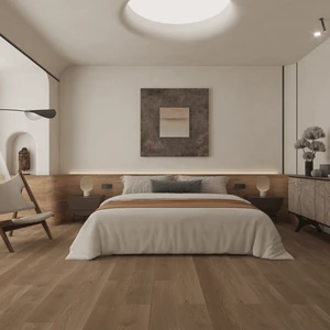 Image 3 of 7-1/2'' Collection American White Oak - Toffee Crunch Hardwood | Vidar sold at Floors & Baths Pro's