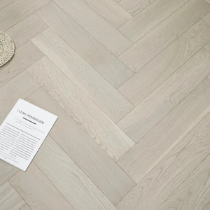  American Oak Herringbone Collection - Pearl Hardwood | Vidar 