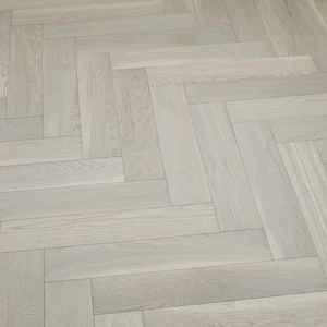 Image 2 of American Oak Herringbone Collection - Pearl Hardwood | Vidar sold at Floors & Baths Pro's