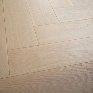 Image 2 of American Oak Herringbone Collection - Daybreak Hardwood | Vidar sold at Floors & Baths Pro's