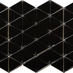 backsplash mosaic tiles Diamante Charcoal Glass Glass Random Tile | Neshada | Floors & Baths Pro's