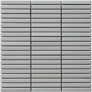 backsplash mosaic tiles White Matchstick Porcelain Matte, Polished 3/8" x 3-5/8" Tile | Neshada | Floors & Baths Pro's