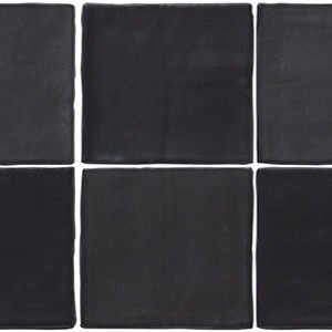 backsplash mosaic tiles Sense Ink Ceramic Satin Matte 5.1" X 5.1" Tile | Neshada | Floors & Baths Pro's
