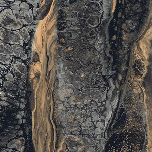 Image 4 of Waves Deep Blue 32x64 Polished Porcelain Tile | Global Surfaces sold at Floors & Baths Pro's