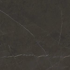 Merce Series, 3" Pietra Carob Polished 32x64 Polished Porcelain Tile | Global Surfaces 