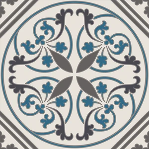  Merce Series, 3" Circulo 12x12 Semi Polished Porcelain Tile | Global Surfaces 