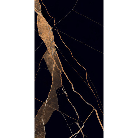  Bianca Series, 39" Sata Royal Bookmatch 32x64 Polished Porcelain Tile | Global Surfaces 