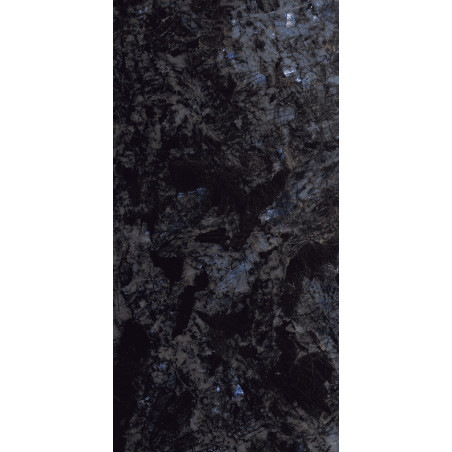  Erika Decor Series, 14" Blue Pearl 32x64 Polished Porcelain Tile | Global Surfaces 