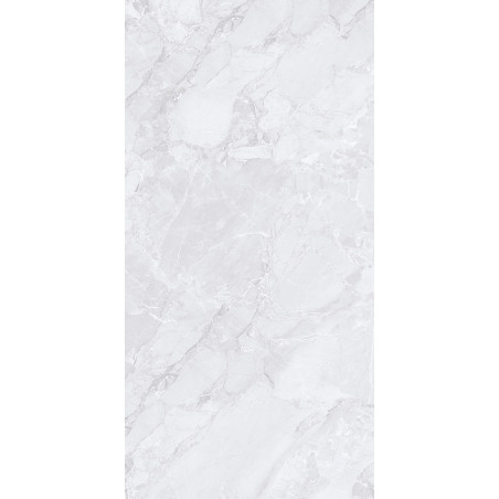  43", Solid Mania Bianco 32x64 Polished Porcelain Tile | Global Surfaces 