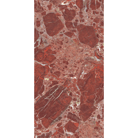  Delicato, 21" Toronto Red 32x64 Polished Porcelain Tile | Global Surfaces 