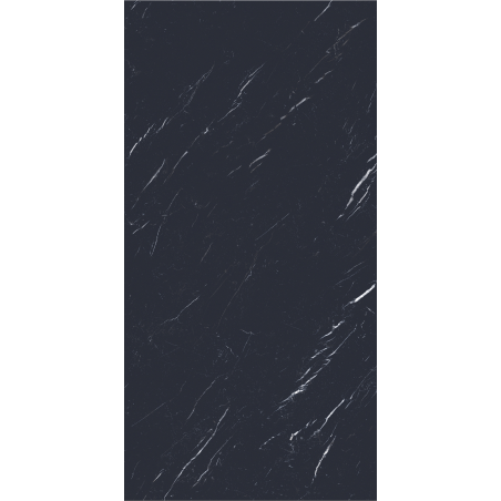  Pura Series, 30" Marquina Nero 32x64 Polished Porcelain Tile | Global Surfaces 