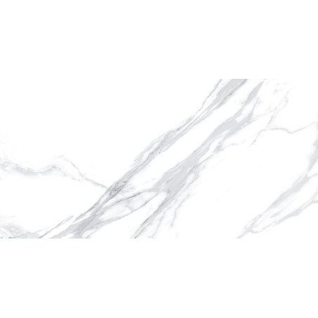  3" X 10", 21" Statuario Spider 12x24 Polished Porcelain Tile | Global Surfaces 