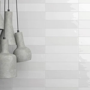 Image 7 of White Glossy Floor & Wall Tile: Gradient Wall Collection sold at Floors & Baths Pro's