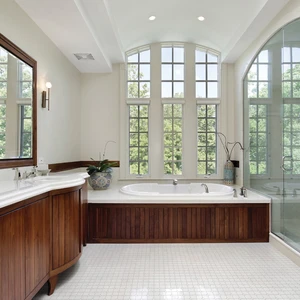 Image 4 of Canvas White Mosaic Tile: Soho Collection sold at Floors & Baths Pro's