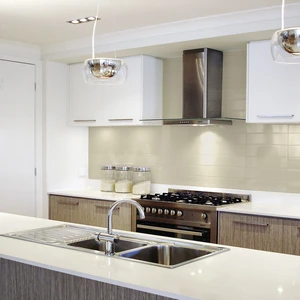Image 5 of Canvas White Mosaic Tile: Soho Collection sold at Floors & Baths Pro's