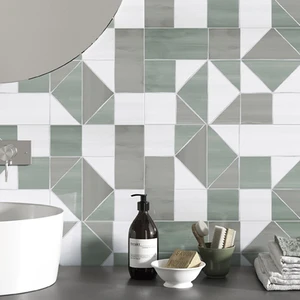 Image 2 of Bianco Mare Mosaic Tile: Noa Wall Collection sold at Floors & Baths Pro's