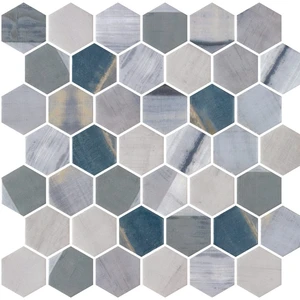  23", AfmBOoq51APLdbh4O2FmT9RZSSyCZrFqsdGFKdjHHMBE14ASQwKXp5Vu Nora Mosaic Tile: Hex Xl + Penny Collection 