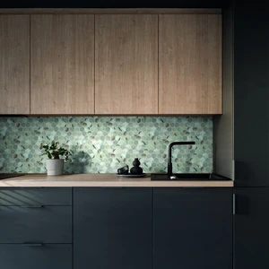 Image 2 of Lube Mosaic Tile: Hex Xl + Penny Collection sold at Floors & Baths Pro's