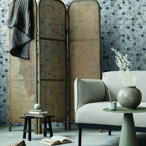 Image 3 of Lube Mosaic Tile: Hex Xl + Penny Collection sold at Floors & Baths Pro's