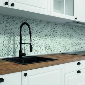 Image 6 of Lube Mosaic Tile: Hex Xl + Penny Collection sold at Floors & Baths Pro's