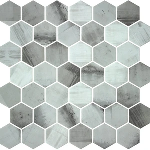 Penny Mosaic Ryn Mosaic Tile: Hex Xl + Penny Collection