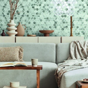 Image 4 of Penny- Ryn Mosaic Tile: Hex Xl + Penny Collection sold at Floors & Baths Pro's