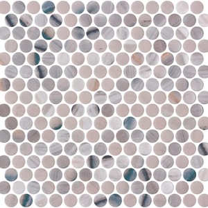 backsplash mosaic tiles Penny-Lube Mosaic Tile: Hex Xl + Penny Collection | Floors & Baths Pro's