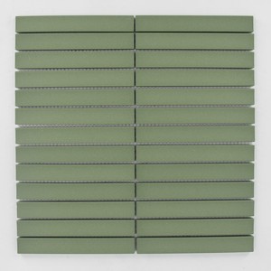 backsplash mosaic tiles Sage Mosaic Tile: Kit Kat Mid Century Collection | Floors & Baths Pro's