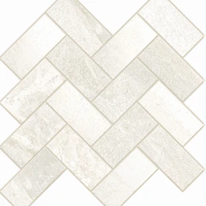  Herringbone Mosaic Opus Linfa Mix Mosaic Tile: Ibla Collection 