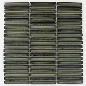 backsplash mosaic tiles Sage Mix Mosaic Tile: Kit Kat Collection | Floors & Baths Pro's
