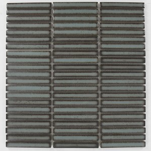 backsplash mosaic tiles Teal Matte Mosaic Tile: Kit Kat Collection | Floors & Baths Pro's