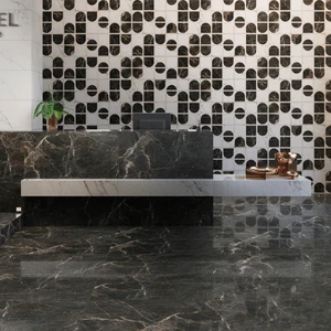 Image 2 of Black Mosaic Tile: Cervino Collection sold at Floors & Baths Pro's