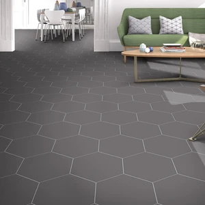Image 2 of Blanco-Opal Mosaic Tile: Opal Collection sold at Floors & Baths Pro's