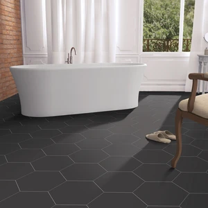 Image 3 of Blanco-Opal Mosaic Tile: Opal Collection sold at Floors & Baths Pro's
