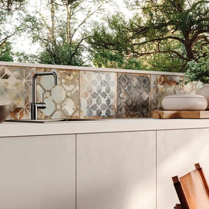 Image 9 of Leaf Decor Floor & Wall Tile: Heartland Collection sold at Floors & Baths Pro's