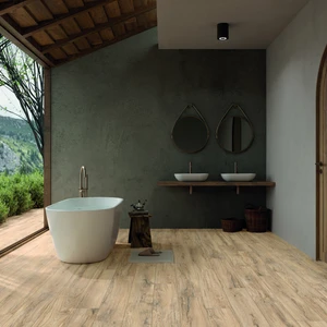 Image 2 of Oak Tapperella Su Rete Mosaic Floor & Wall Tile: Country Collection sold at Floors & Baths Pro's