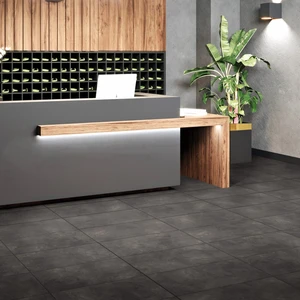 Image 2 of Black Floor & Wall Tile: Road Collection sold at Floors & Baths Pro's